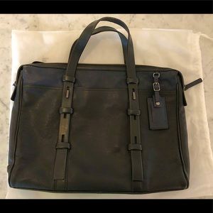 Tumi leather briefcase/laptop